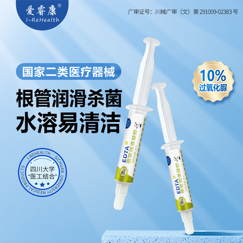 EDTA根管潤滑消毒凝膠